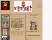 Tablet Screenshot of mamasfire.com